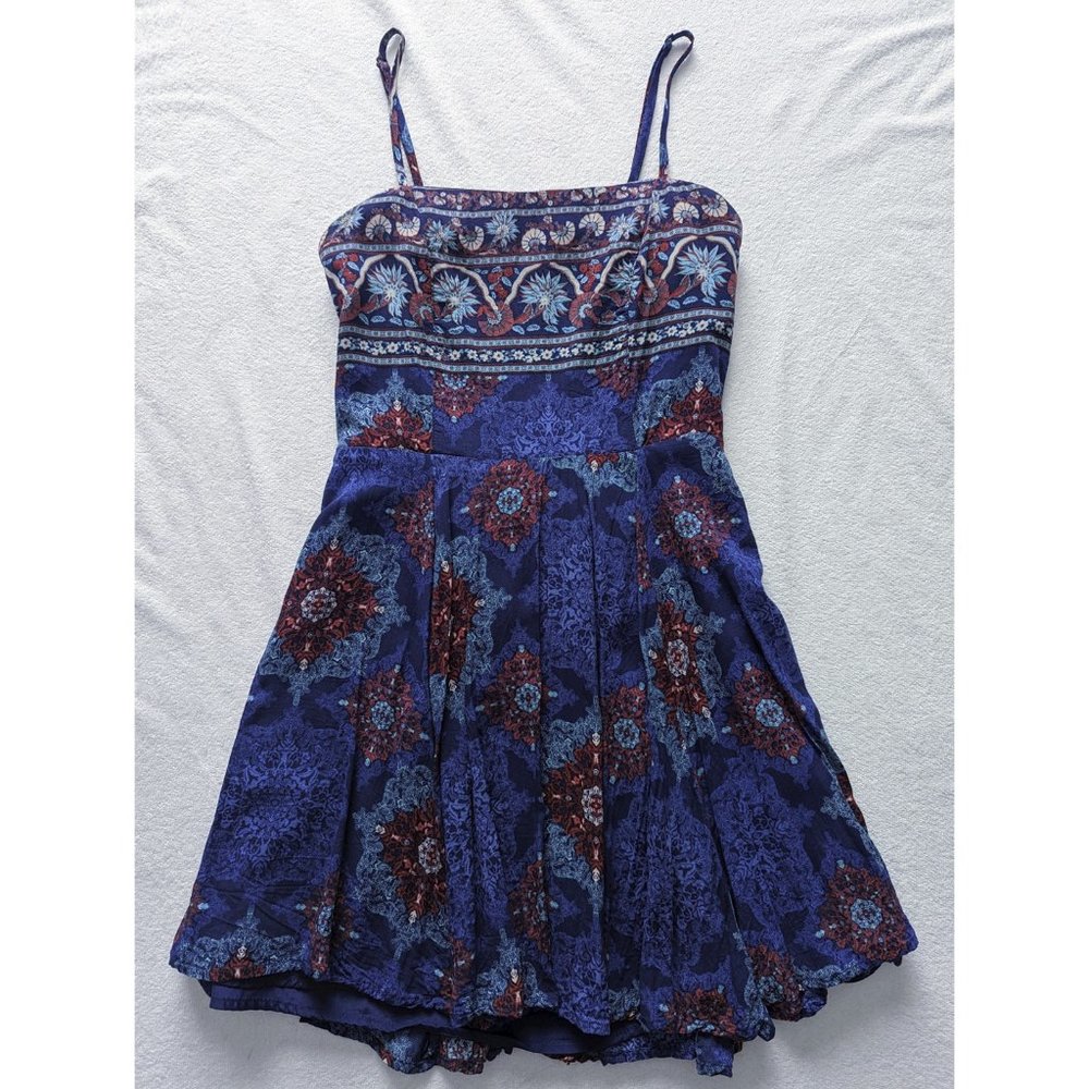 Forever 21 Spaghetti Strap Boho Sundress, Size S